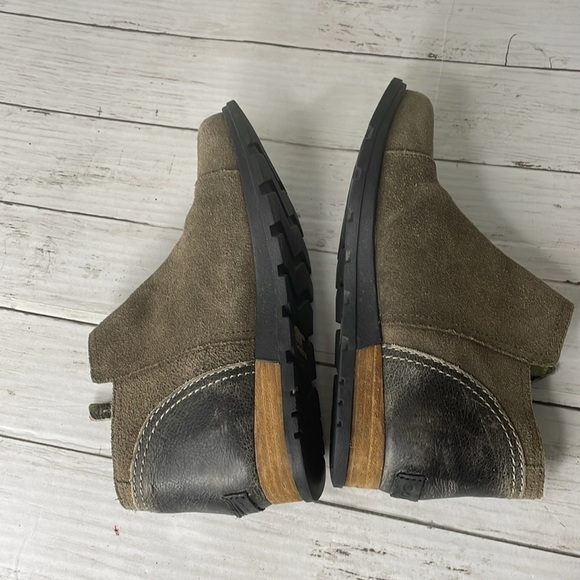 Sorel Major Olive Brown Ankle Booties - Picture 5 of 10